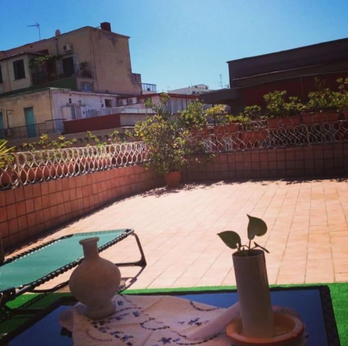 Ferienwohnung Amazing Roof In The Heart Of Naples! Exterior foto
